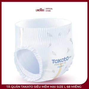 Tã Quần Takato Siêu Mềm Mại Size L 68 Miếng – Cho Bé 9–14kg - Ảnh 2