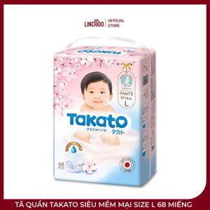Tã Quần Takato Siêu Mềm Mại Size L 68 Miếng – Cho Bé 9–14kg - Ảnh 4