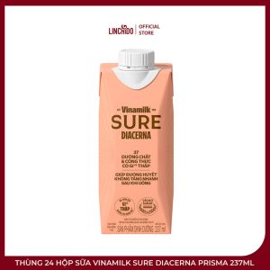 Thùng 24 Hộp Sữa Vinamilk Sure Diacerna Prisma 237ml - Ảnh 4