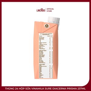 Thùng 24 Hộp Sữa Vinamilk Sure Diacerna Prisma 237ml - Ảnh 3
