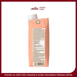 Thùng 24 Hộp Sữa Vinamilk Sure Diacerna Prisma 237ml - Ảnh 2
