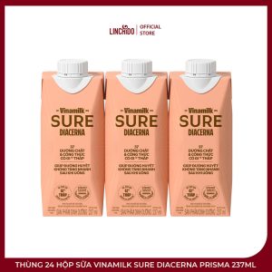 Thùng 24 Hộp Sữa Vinamilk Sure Diacerna Prisma 237ml - Ảnh 5