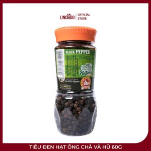Tiêu Đen Hạt Ông Chà Và Hũ 60g – Nguyên Chất 100% - Ảnh 2
