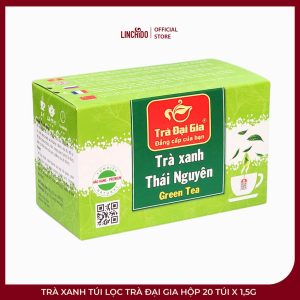 Trà Xanh Túi Lọc Trà Đại Gia Hộp 20 Túi x 1,5g – Trà Thái Nguyên