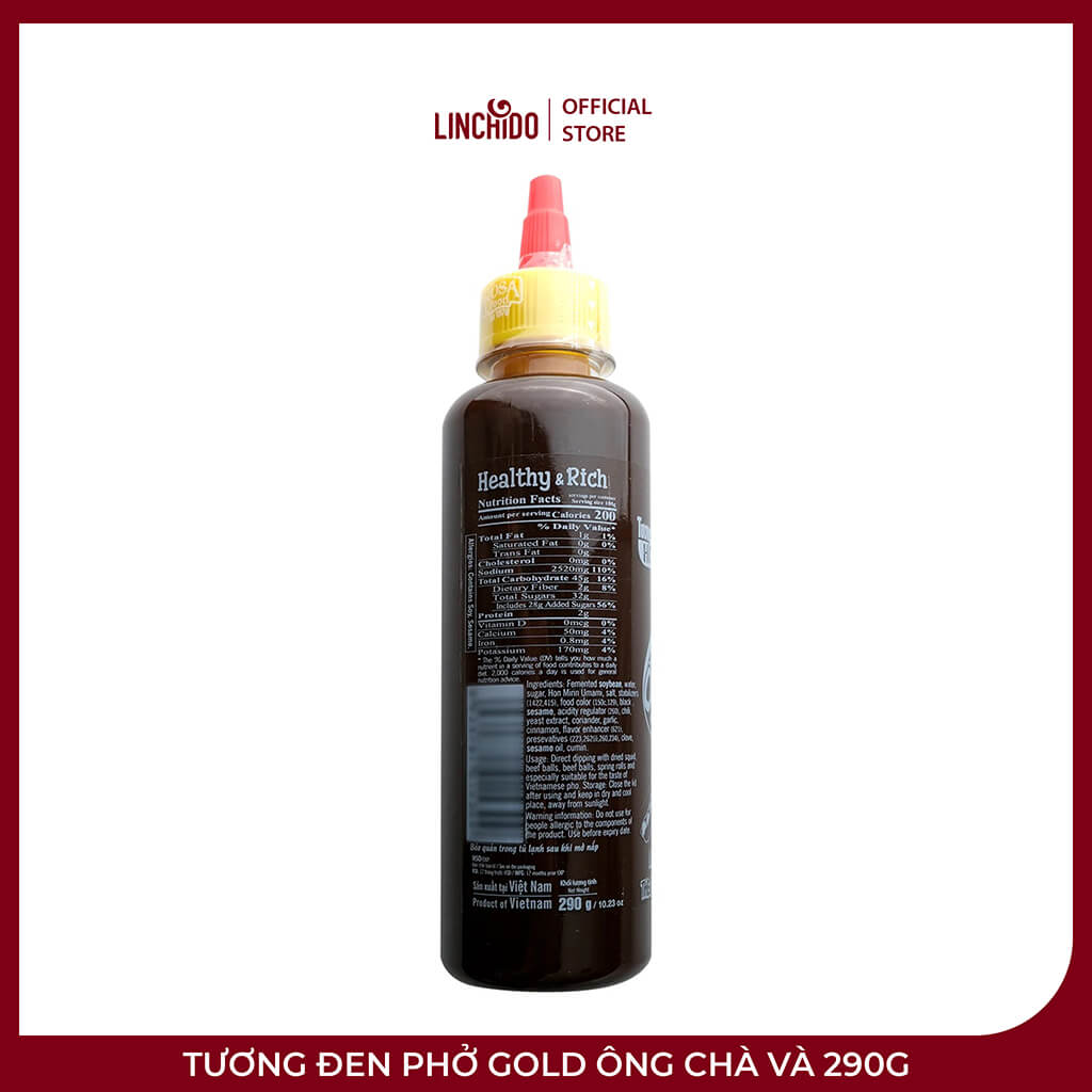 Tương Đen Phở Gold Ông Chà Và 290g – Thơm Mè, Đậm Vị Đậu Nành Lên Men - Ảnh 4