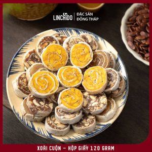 Xoài Cuộn Hộp Giấy 120g – Chua Ngọt Vị Xoài, Đặc Sản Đồng Tháp - Ảnh 5