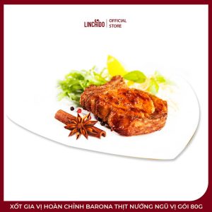 Xốt Gia Vị Hoàn Chỉnh Barona Thịt Nướng Ngũ Vị Gói 80g - Ảnh 2