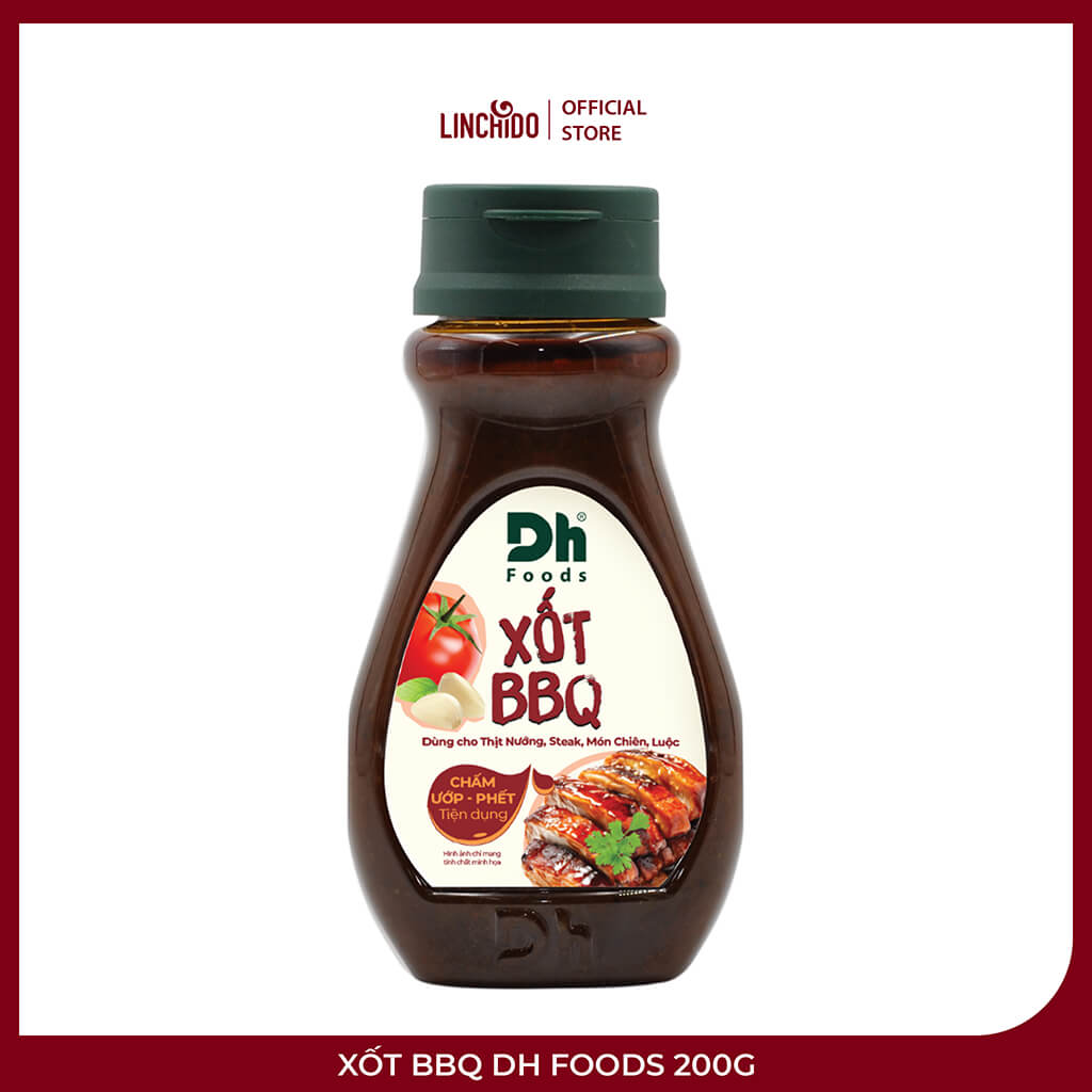 Xốt BBQ Dh Foods 200g – Xốt Ướp, Phết Và Chấm Thịt Nướng