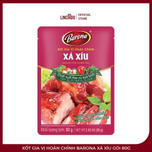 Xốt Gia Vị Hoàn Chỉnh Barona Xá Xíu Gói 80g