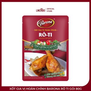 Xốt Gia Vị Hoàn Chỉnh Barona Rô Ti Gói 80g