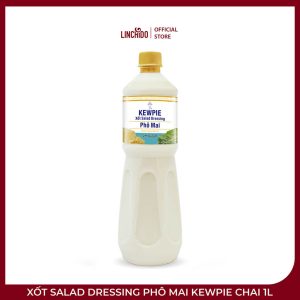Xốt Salad Dressing Phô Mai Kewpie Chai 1L – Xốt Caesar Đậm Đà