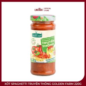 Xốt Spaghetti Truyền Thống Golden Farm 220g – Cà Chua 88%